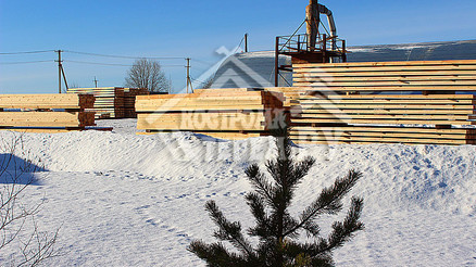 Заготовка бруса