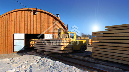 Заготовка бруса