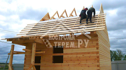 Строительство дома из бруса 6х6 Заокский район