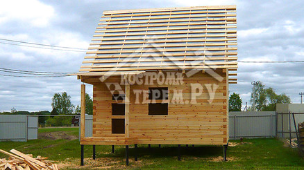 Строительство дома из бруса 6х6 Заокский район