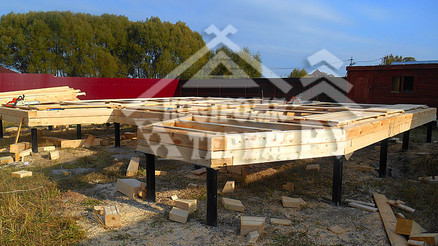 Строительство дома из бруса М.О. Бронницы. в г.Москве