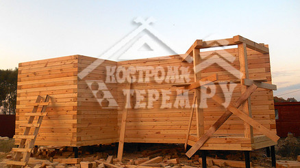 Строительство дома из бруса М.О. Бронницы. в г.Москве