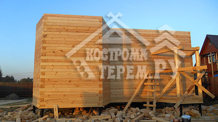 Строительство дома из бруса М.О. Бронницы. в г.Москве