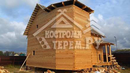 Строительство дома из бруса М.О. Бронницы. в г.Москве