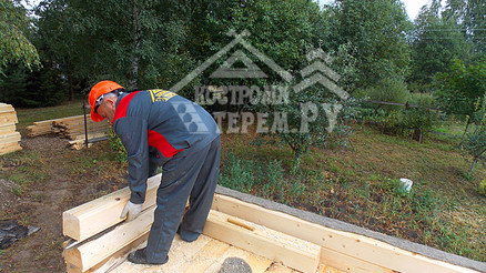 Дом из профилированного бруса п. Апушкин Волоколамск ДБ-15