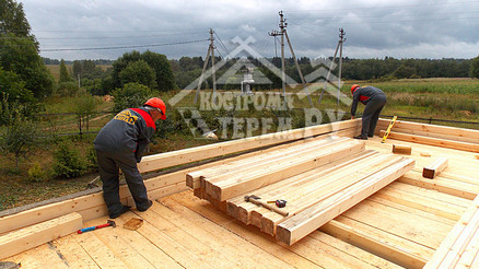 Дом из профилированного бруса п. Апушкин Волоколамск ДБ-15