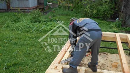 Строительство дома по проекту ДБ-2 Новорижское шоссе