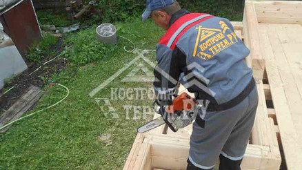 Строительство дома по проекту ДБ-2 Новорижское шоссе