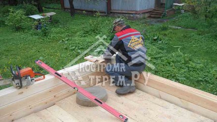 Строительство дома по проекту ДБ-2 Новорижское шоссе