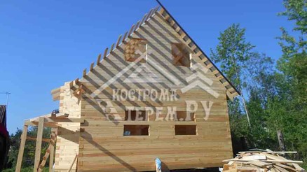 Строительство дома по проекту ДБ-2 Новорижское шоссе