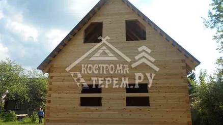 Строительство дома по проекту ДБ-2 Новорижское шоссе