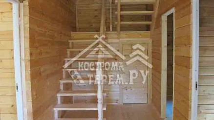 Отзыв о строительстве брусового дома 8х9 по проекту ДБ-49