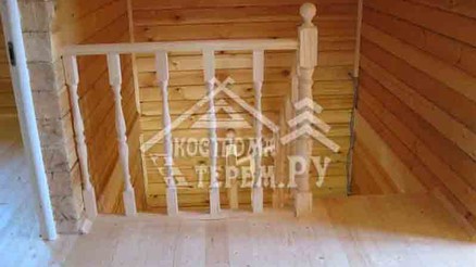 Отзыв о строительстве брусового дома 8х9 по проекту ДБ-49
