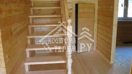 Отзыв о строительстве брусового дома 8х9 по проекту ДБ-49