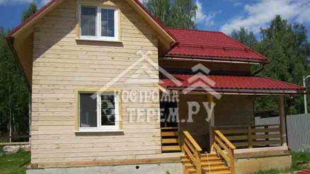 Отзыв о строительстве брусового дома 8х9 по проекту ДБ-49