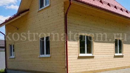 Отделка под ключ дома 8х9 по проекту ДБ-49